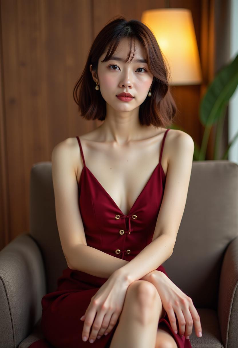 火焰中的女孩